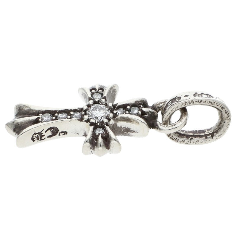 Chrome Hearts CRS BBYFAT P DMND Pave Charm Silver/Clear