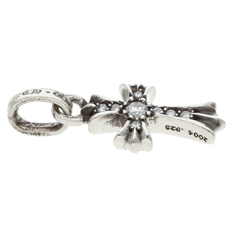 Chrome Hearts CRS BBYFAT P DMND Pave Charm Silver/Clear