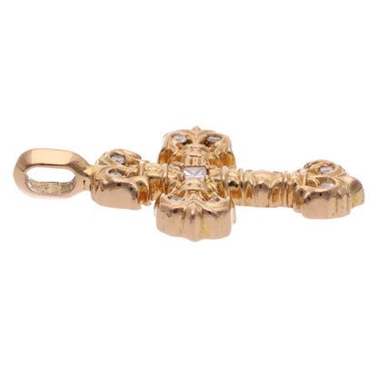 Chrome Hearts 22K Tiny Filigree PAVE Diamond Charm