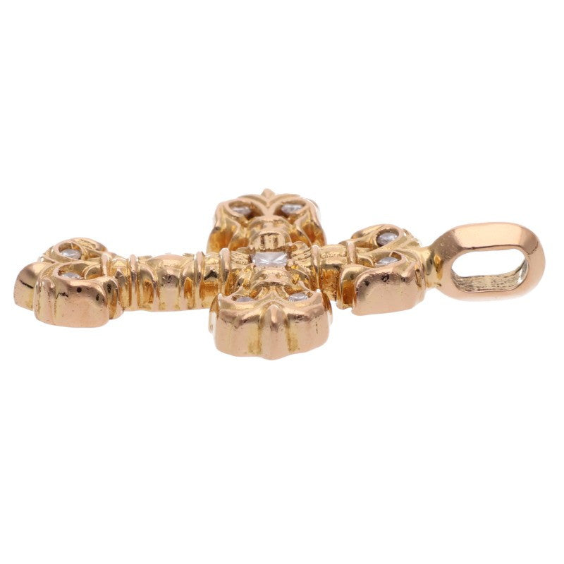 Chrome Hearts 22K Tiny Filigree PAVE Diamond Charm