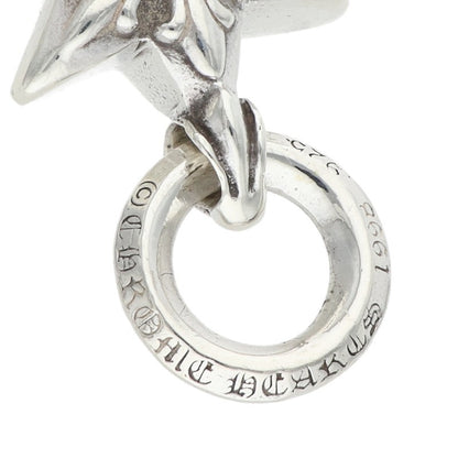 Chrome Hearts Star Charm 6 Point Silver Pendant