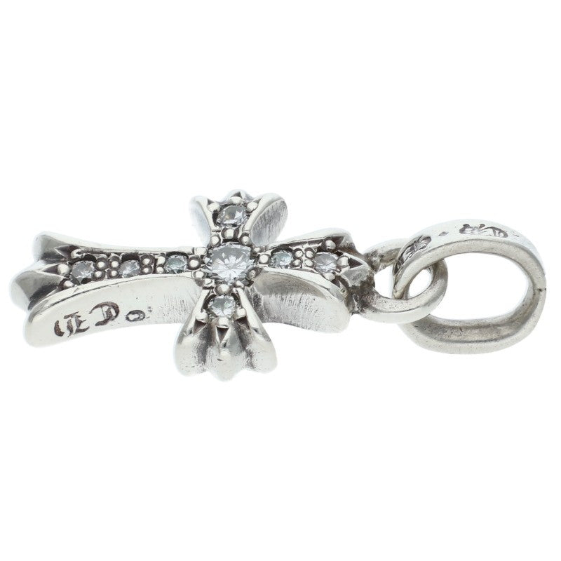 Chrome Hearts Baby Fat Pave Diamond Cross Charm