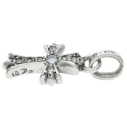 Chrome Hearts Baby Fat Pave Diamond Cross Charm