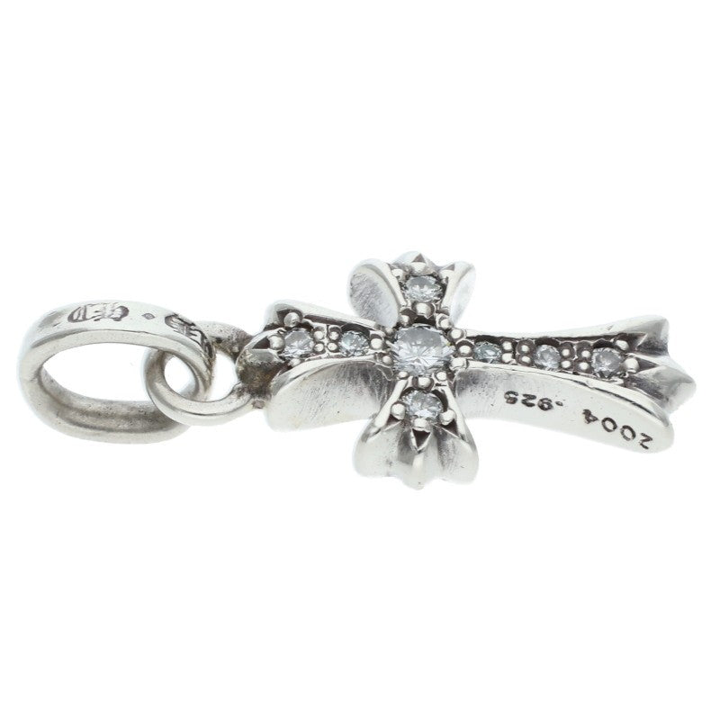 Chrome Hearts Baby Fat Pave Diamond Cross Charm
