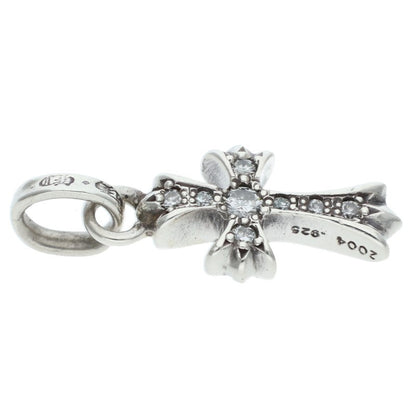 Chrome Hearts Baby Fat Pave Diamond Cross Charm