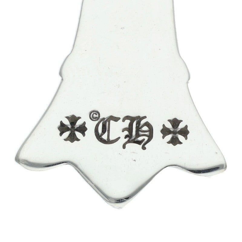 Chrome Hearts Small DBL CH Cross Pave Diamond Pendant