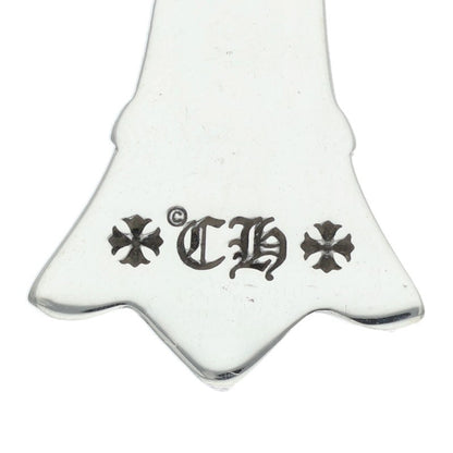 Chrome Hearts Small DBL CH Cross Pave Diamond Pendant
