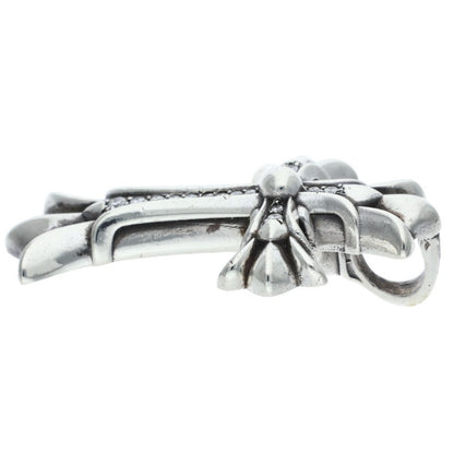 Chrome Hearts Small DBL CH Cross Pave Diamond Pendant
