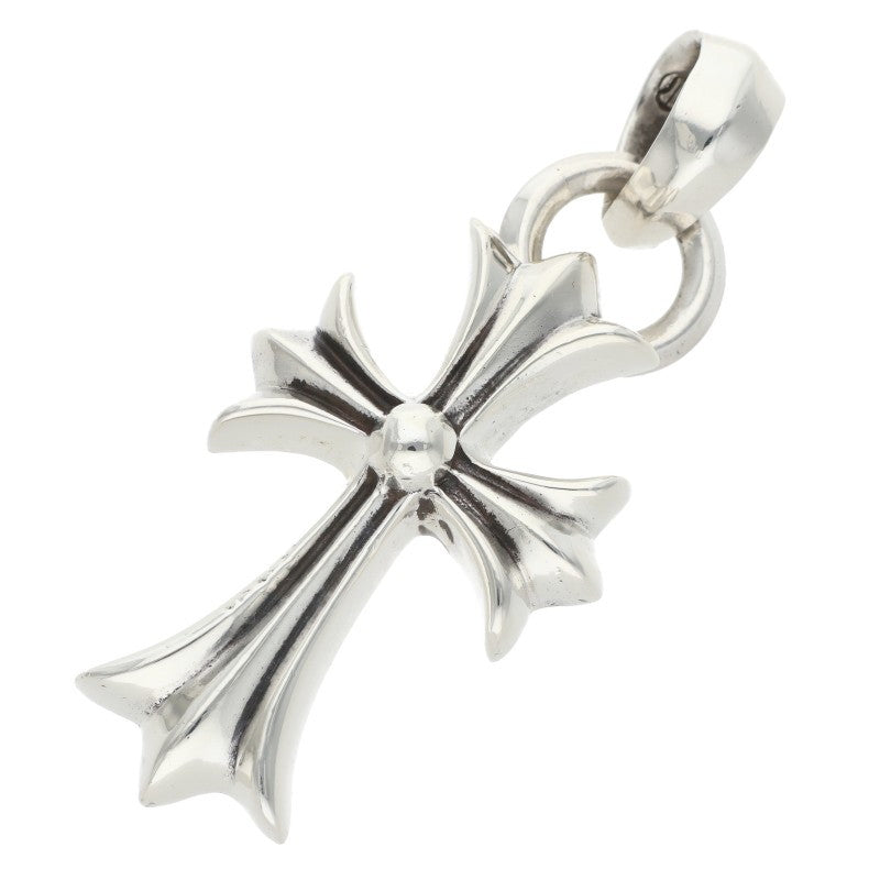 Chrome Hearts CH CRS SML W BALE Silver Necklace Pendant