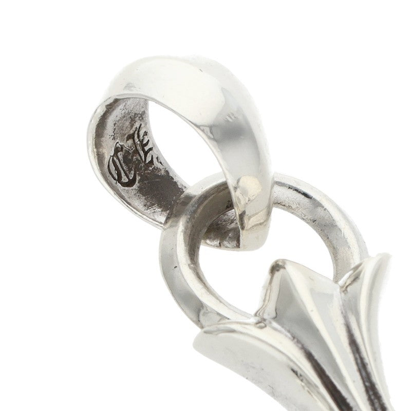 Chrome Hearts CH CRS SML W BALE Silver Necklace Pendant
