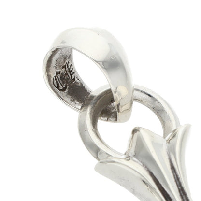 Chrome Hearts CH CRS SML W BALE Silver Necklace Pendant