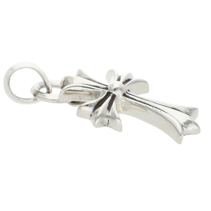 Chrome Hearts CH CRS SML W BALE Silver Necklace Pendant