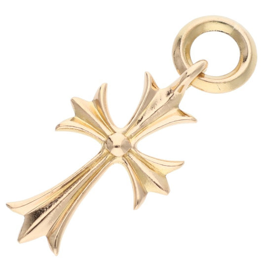 Chrome Hearts 22K TINY CH CROSS PAVE Diamond Pendant