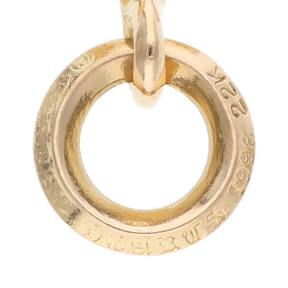Chrome Hearts 22K TINY CH CROSS PAVE Diamond Pendant