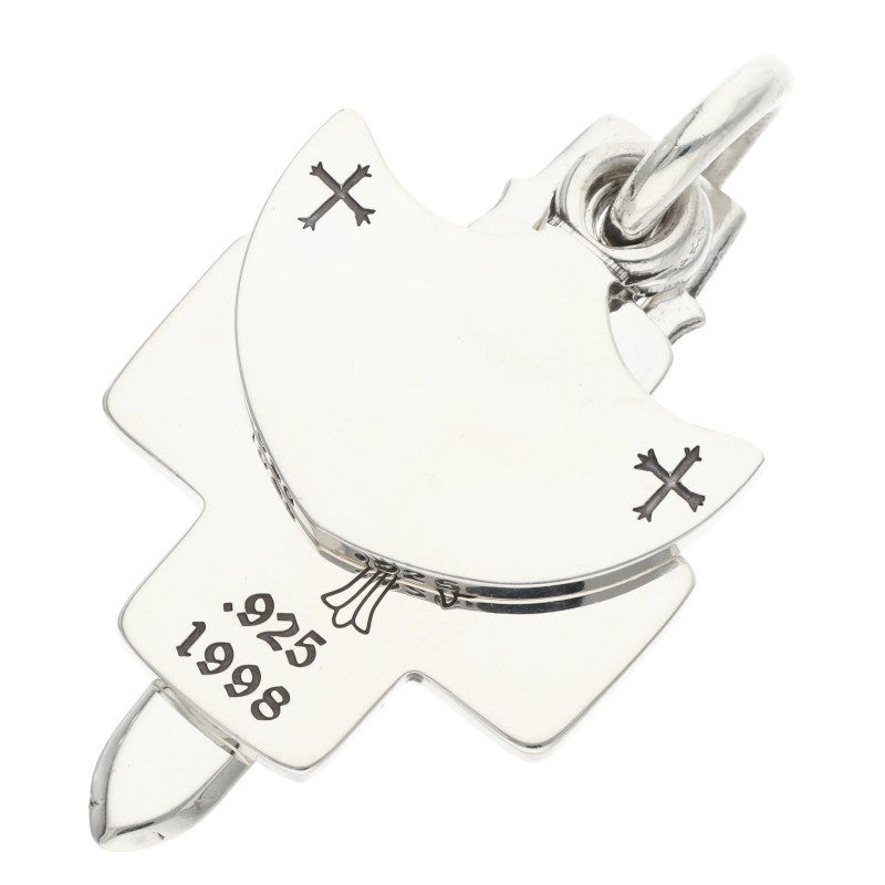 Chrome Hearts 3 Trinkets Silver Pendant