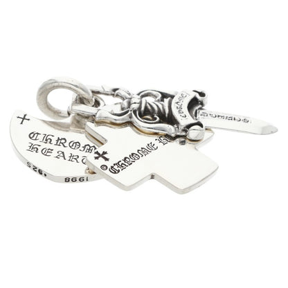 Chrome Hearts 3 Trinkets Silver Pendant