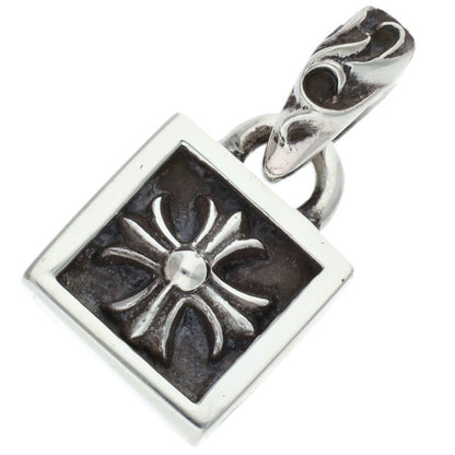 Chrome Hearts Framed CH Plus Silver Pendant