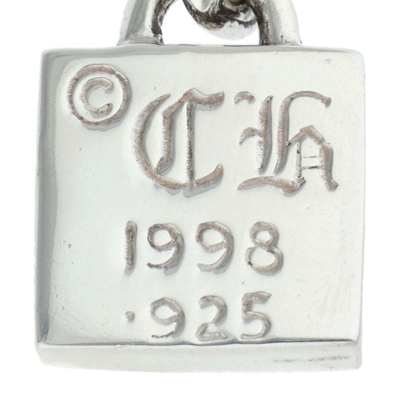Chrome Hearts Framed CH Plus Silver Pendant