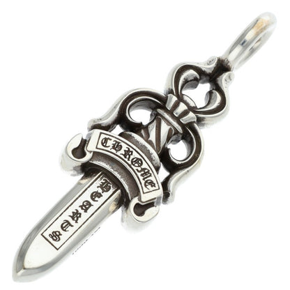 Chrome Hearts Double Dagger Silver Pendant