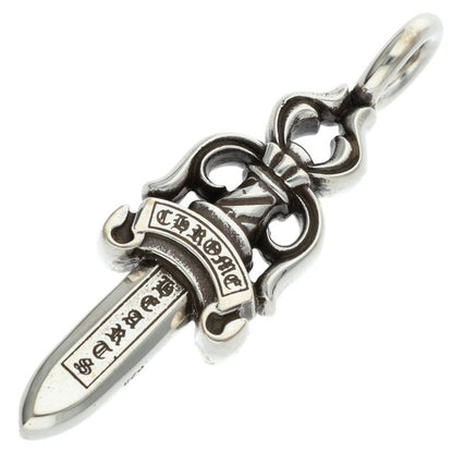 Chrome Hearts Double Dagger Silver Pendant