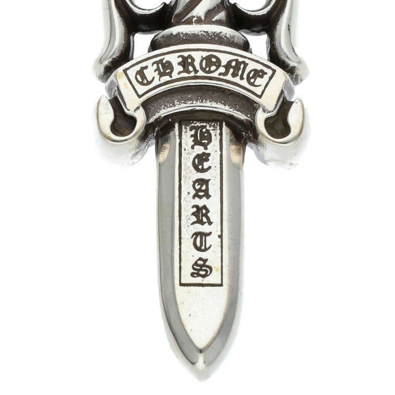 Chrome Hearts Double Dagger Silver Pendant