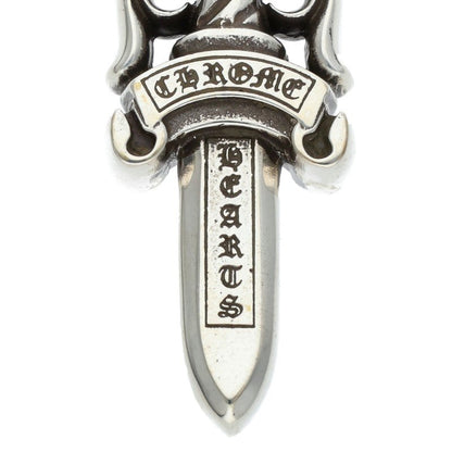 Chrome Hearts Double Dagger Silver Pendant