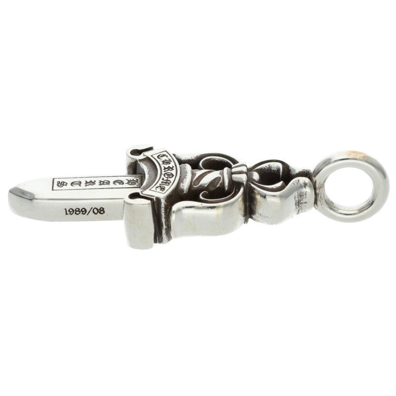 Chrome Hearts Double Dagger Silver Pendant