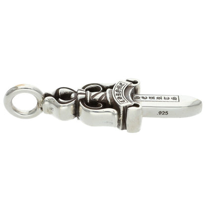 Chrome Hearts Double Dagger Silver Pendant