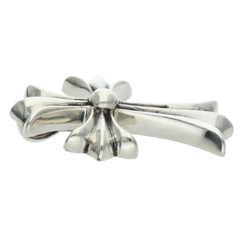 Chrome Hearts Small CH Cross Silver Pendant Necklace Top