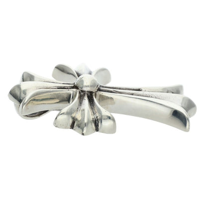 Chrome Hearts Small CH Cross Silver Pendant Necklace Top