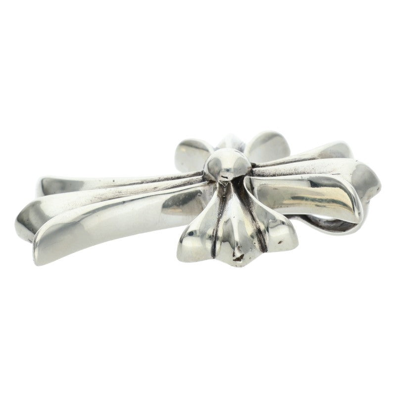 Chrome Hearts Small CH Cross Silver Pendant Necklace Top