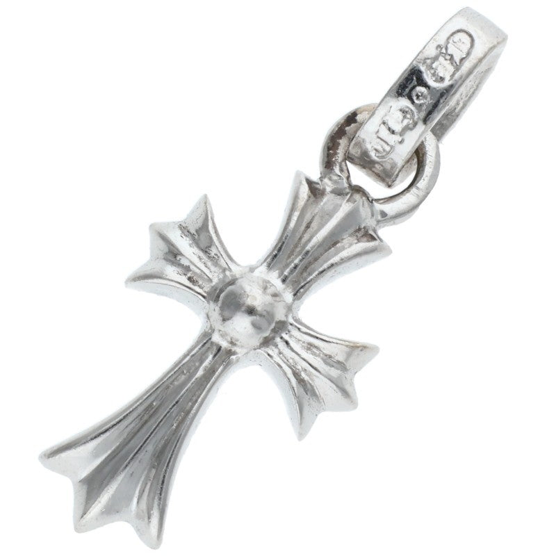 Chrome Hearts Baby Fat Cross Pave Diamond Charm 18K WG Multi