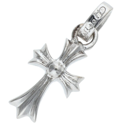 Chrome Hearts Baby Fat Cross Pave Diamond Charm 18K WG Multi