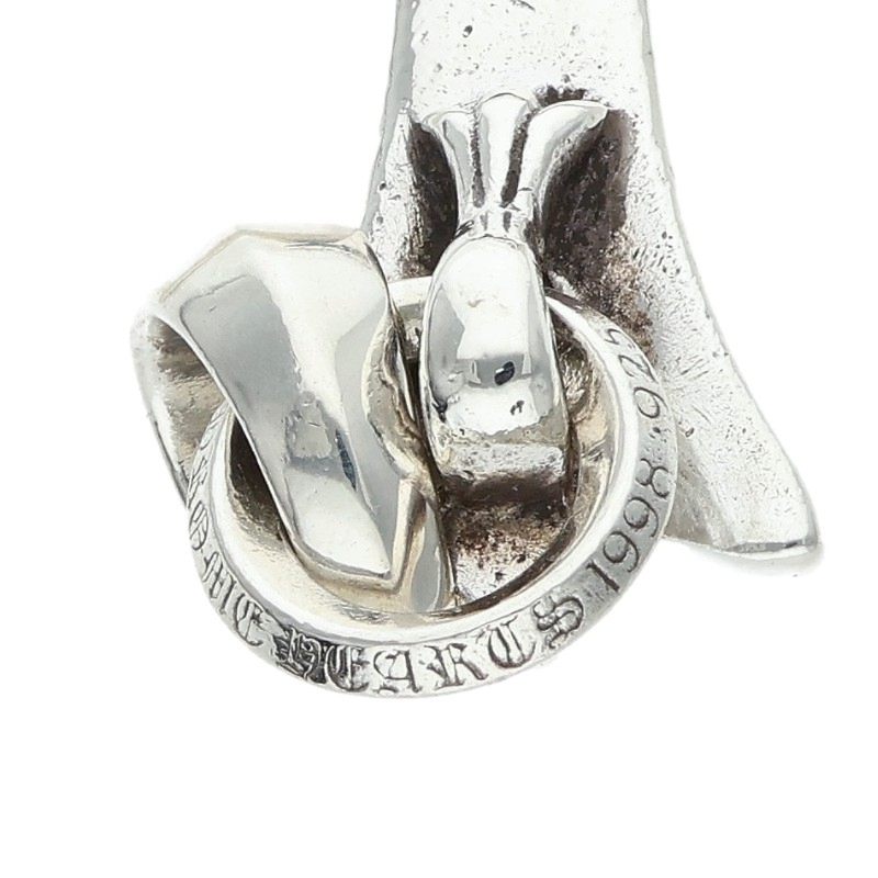 Chrome Hearts CH CRS LG W BALE Large Cross Bale Pendant