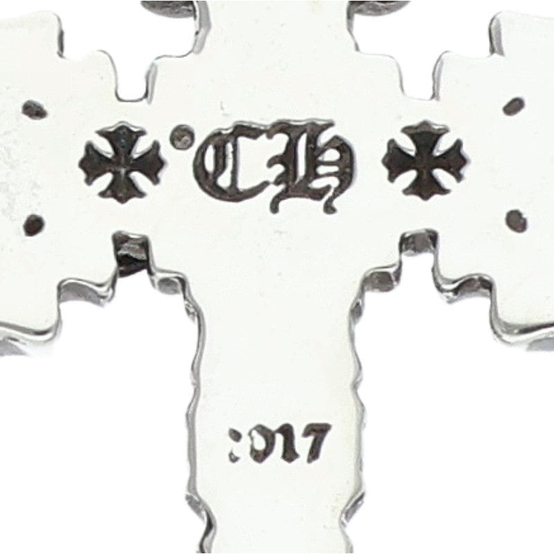 Chrome Hearts Tiny Filigree Silver Necklace Charm