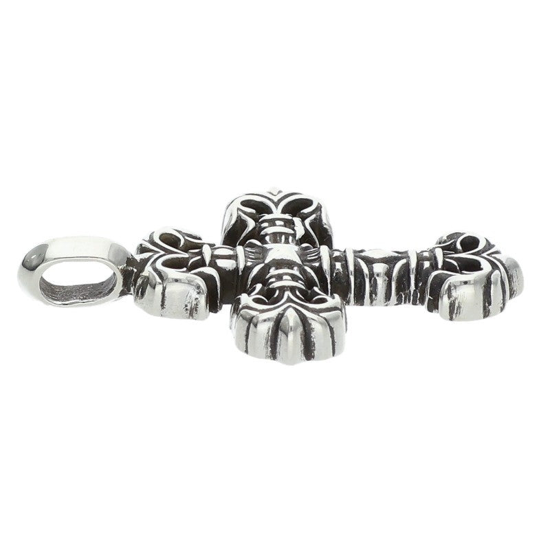 Chrome Hearts Tiny Filigree Silver Necklace Charm