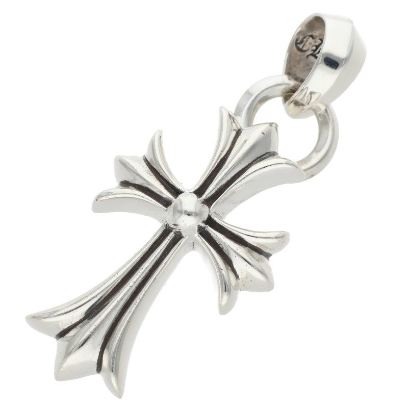 Chrome Hearts Small CH Cross Bale Silver Charm