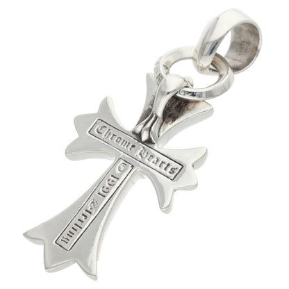 Chrome Hearts Small CH Cross Bale Silver Charm