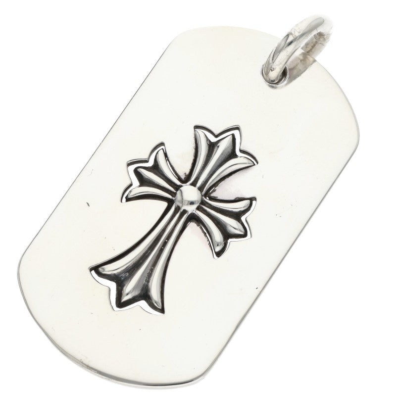 Chrome Hearts D TAG LRG TNY CRS Silver Pendant Size LARGE