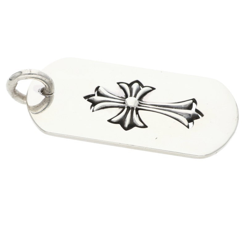 Chrome Hearts D TAG LRG TNY CRS Silver Pendant Size LARGE