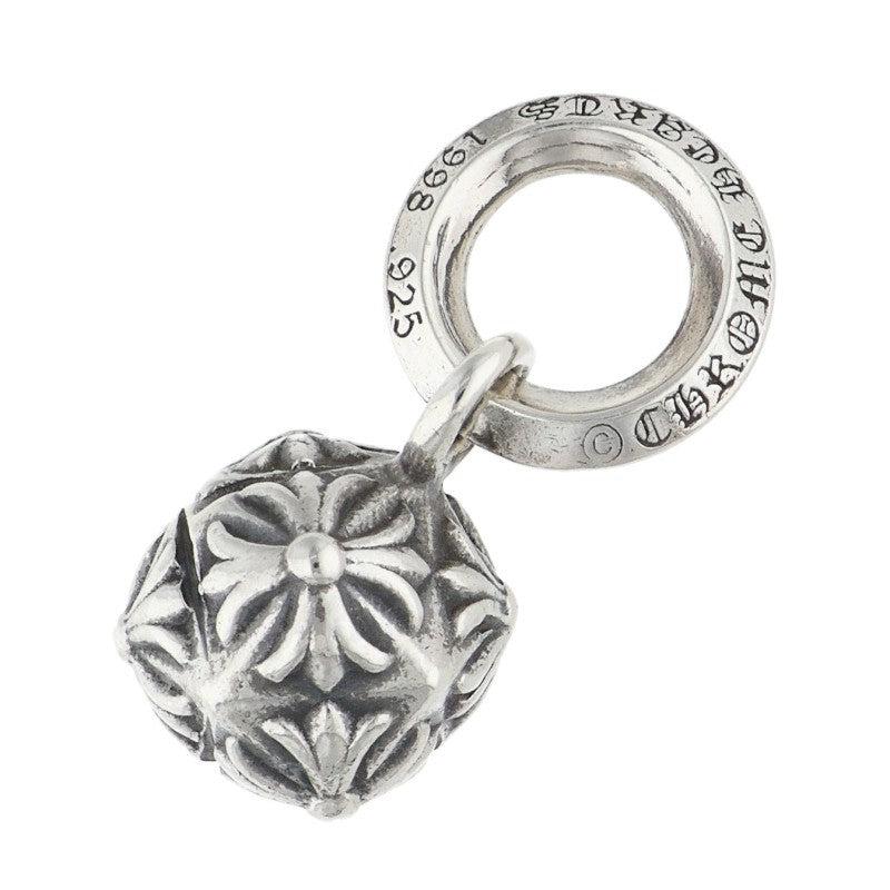 Chrome Hearts Pyramid Plus Ball Silver Necklace