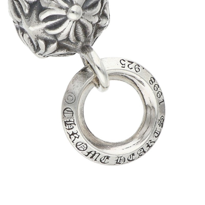 Chrome Hearts Pyramid Plus Ball Silver Necklace
