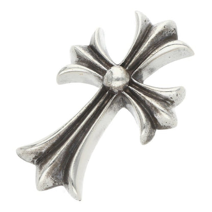 Chrome Hearts Small CH Cross Silver Pendant Necklace Top
