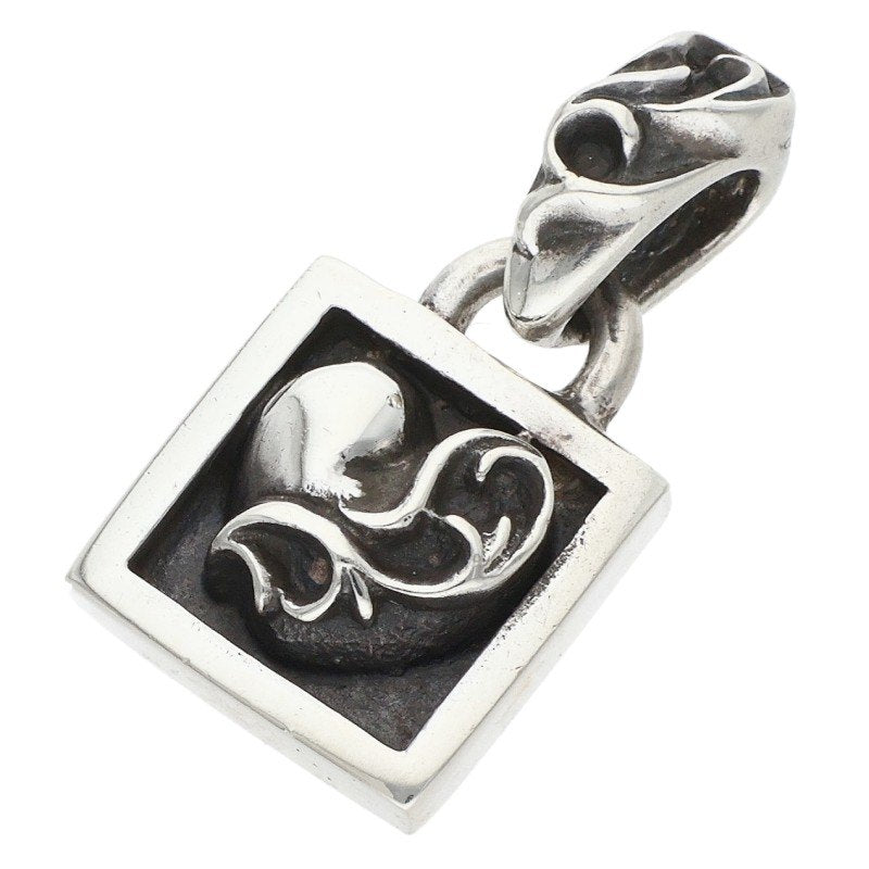 Chrome Hearts FRAMED HEART 925 Silver Charm