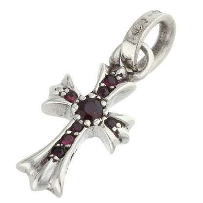 Chrome Hearts Babyfat Pave Ruby Necklace Charm Multi