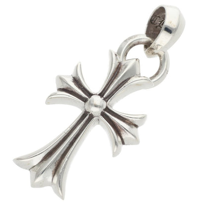 Chrome Hearts CH CRS SML W BALE Silver Necklace Pendant