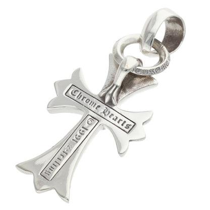 Chrome Hearts CH CRS SML W BALE Silver Necklace Pendant