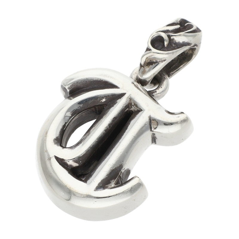 Chrome Hearts 925 Silver Alphabet T Initial Charm