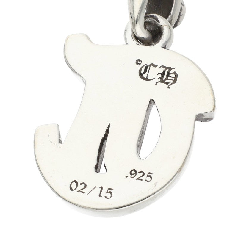 Chrome Hearts 925 Silver Alphabet T Initial Charm