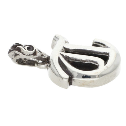 Chrome Hearts 925 Silver Alphabet T Initial Charm